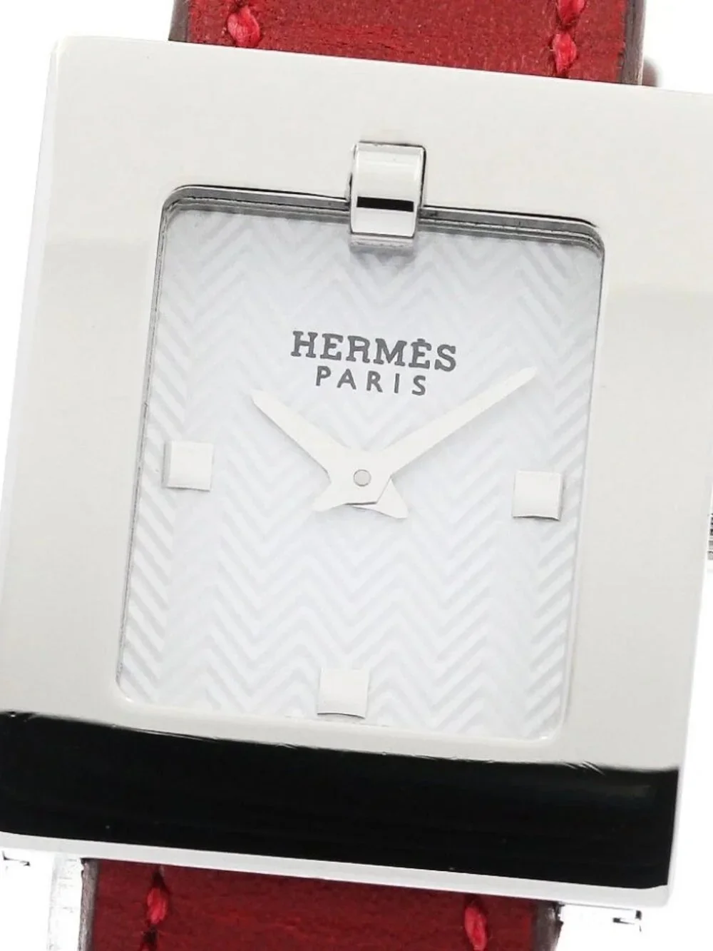 HERMES Belt watch BE1.110 white Dial Quartz Ladies Watch_965752